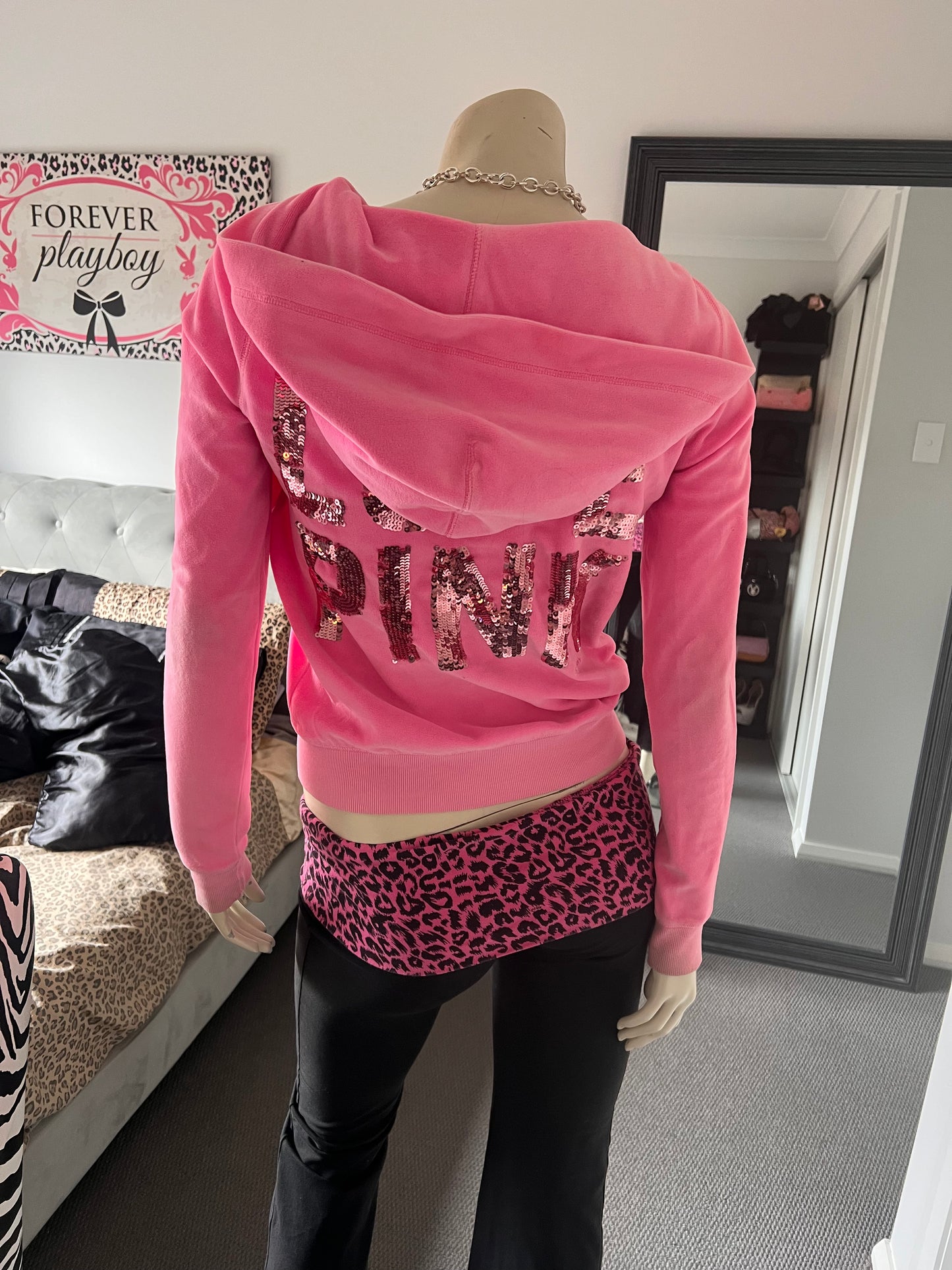 Victoria's Secret " Love Pink " Sequin Jacket