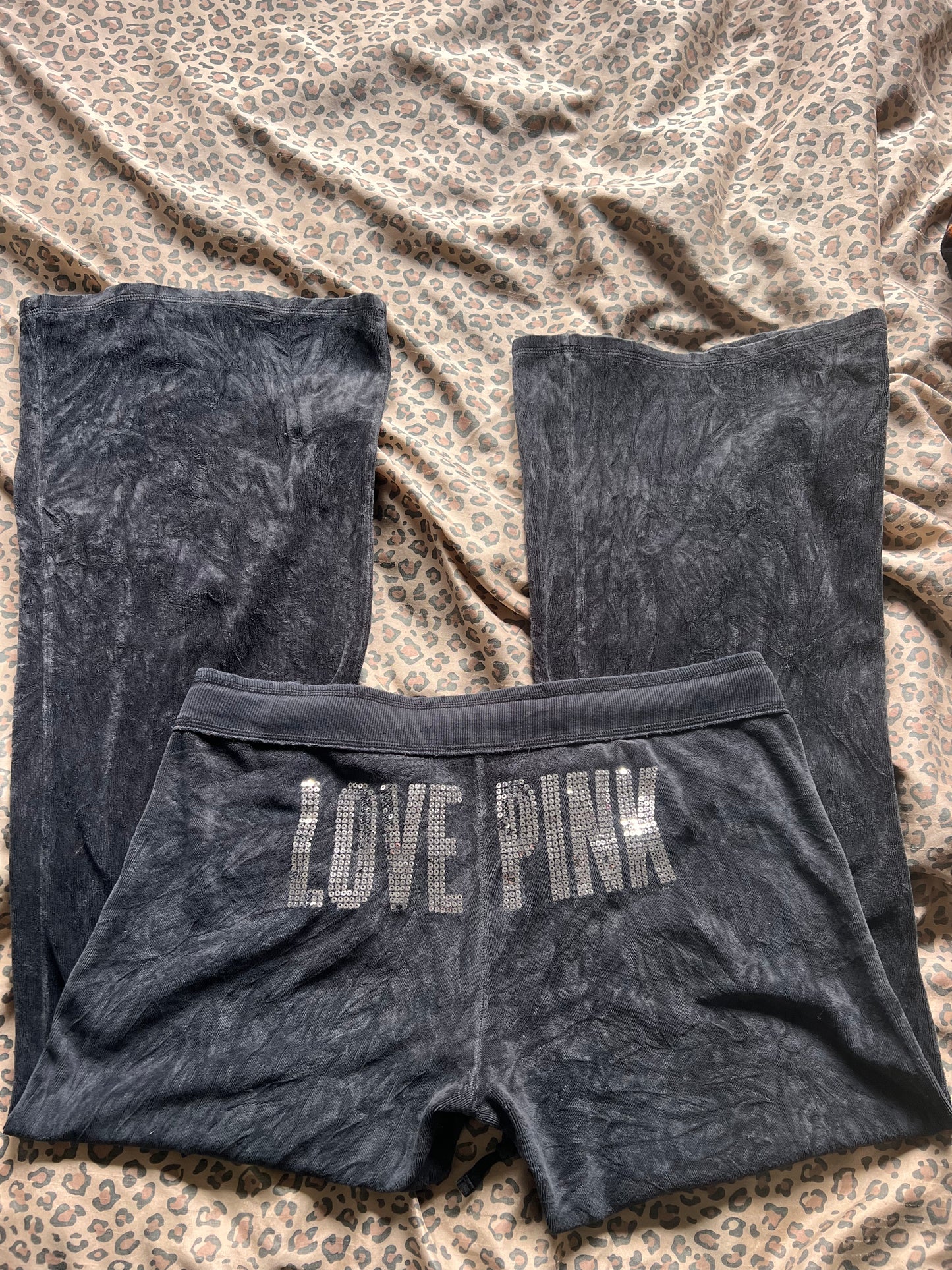 Victoria's Secret " Love Pink " Sequined Bottoms
