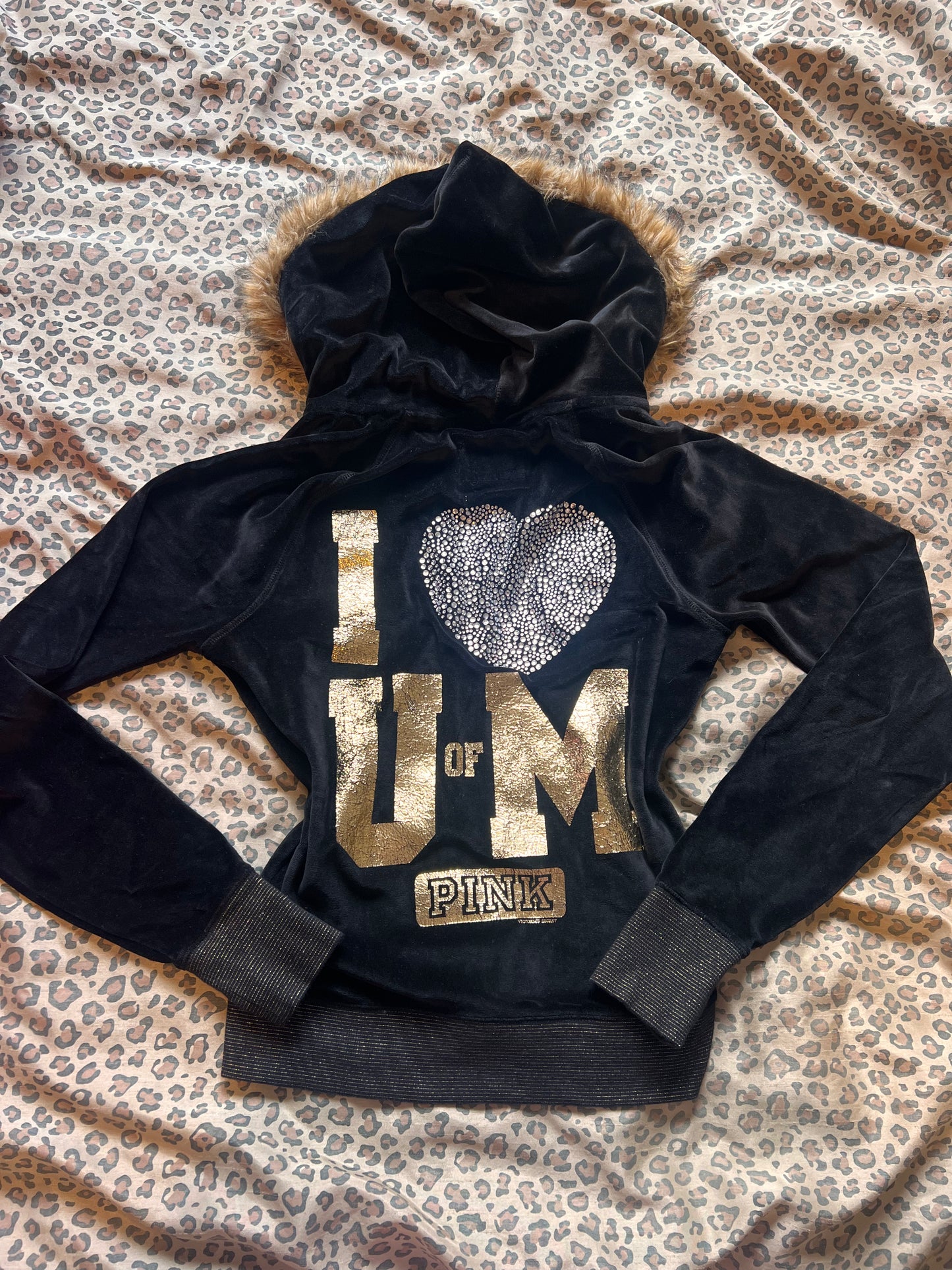 Victoria's Secret Fur Hood Jacket