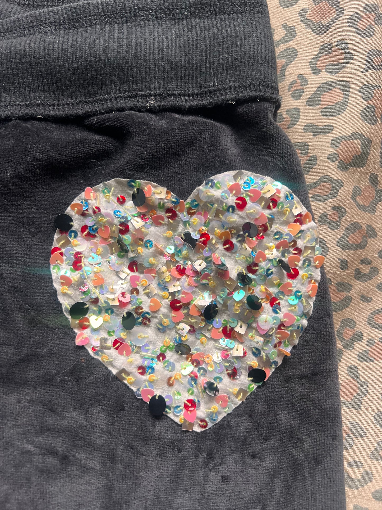 Victorias Secret Black Fur Hood Set