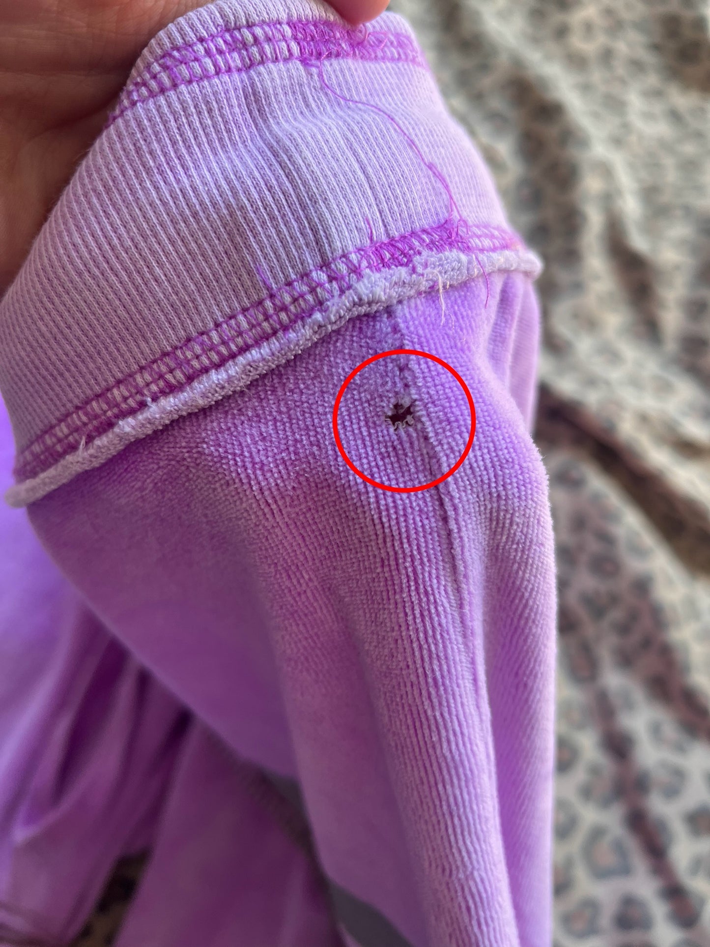 Victoria's Secret " Love Pink " Purple Bottoms