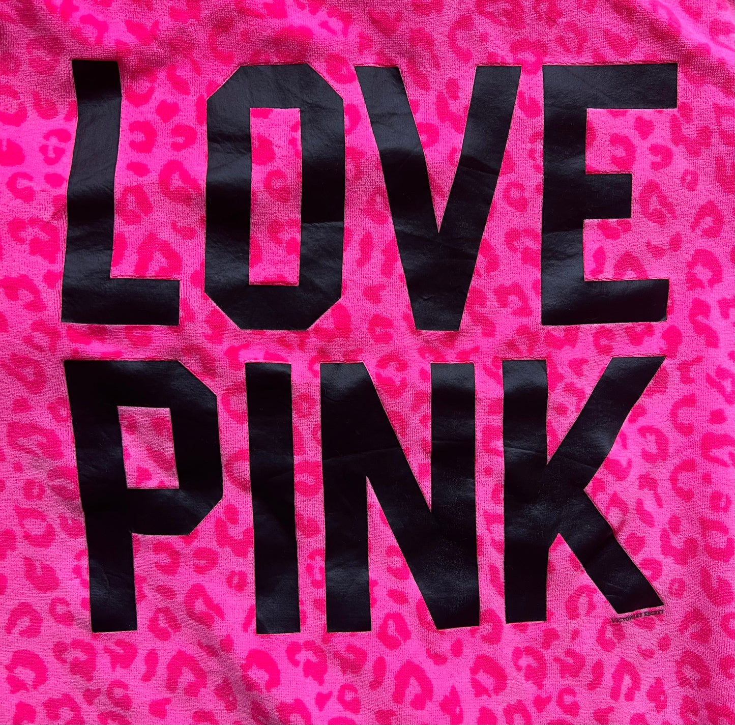 Victoria's Secret " Love Pink " Cheetah Print Jacket