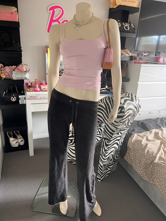 Victoria's Secret " Love Pink " Black Bottoms