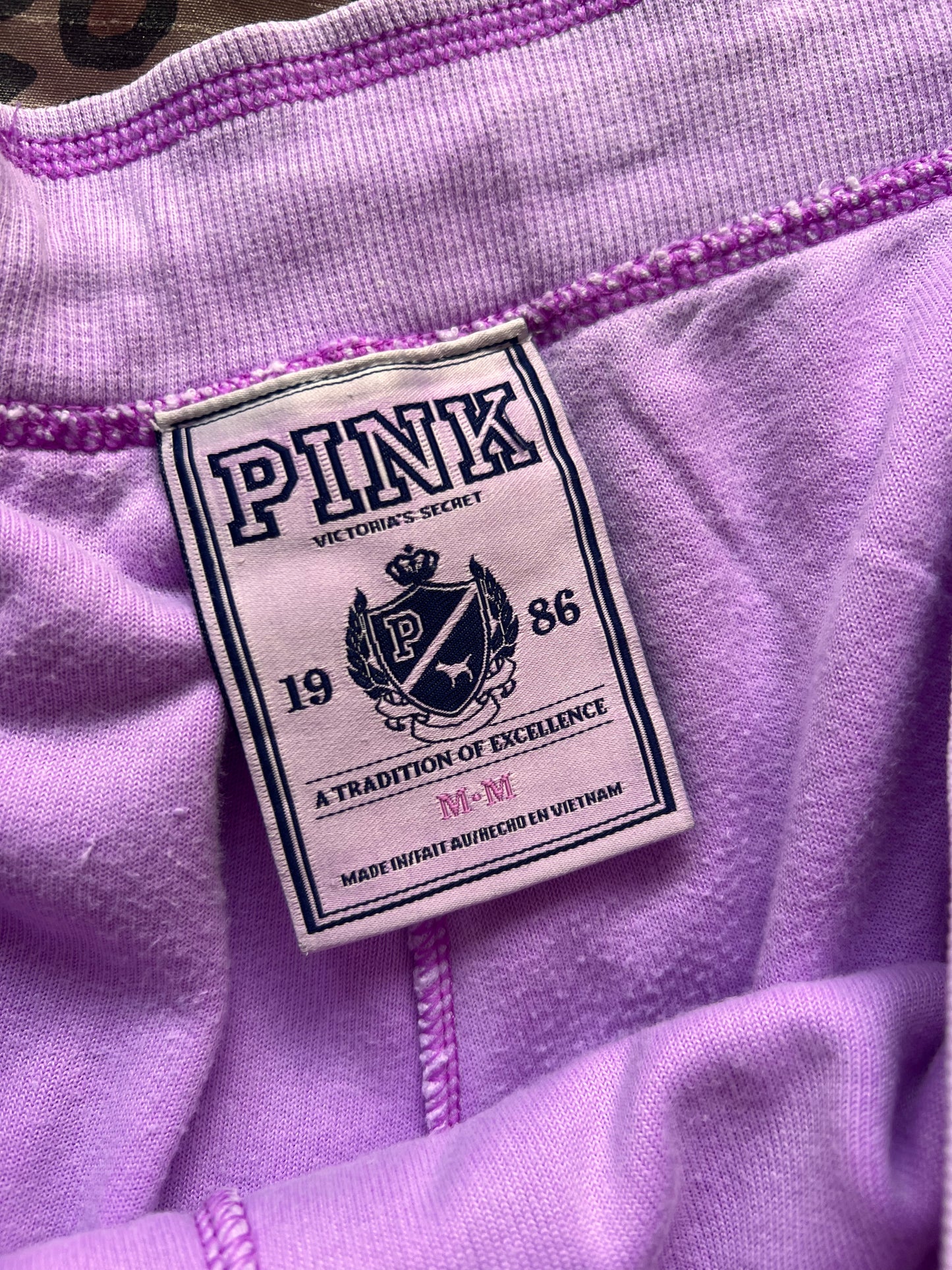 Victoria's Secret " Love Pink " Purple Bottoms