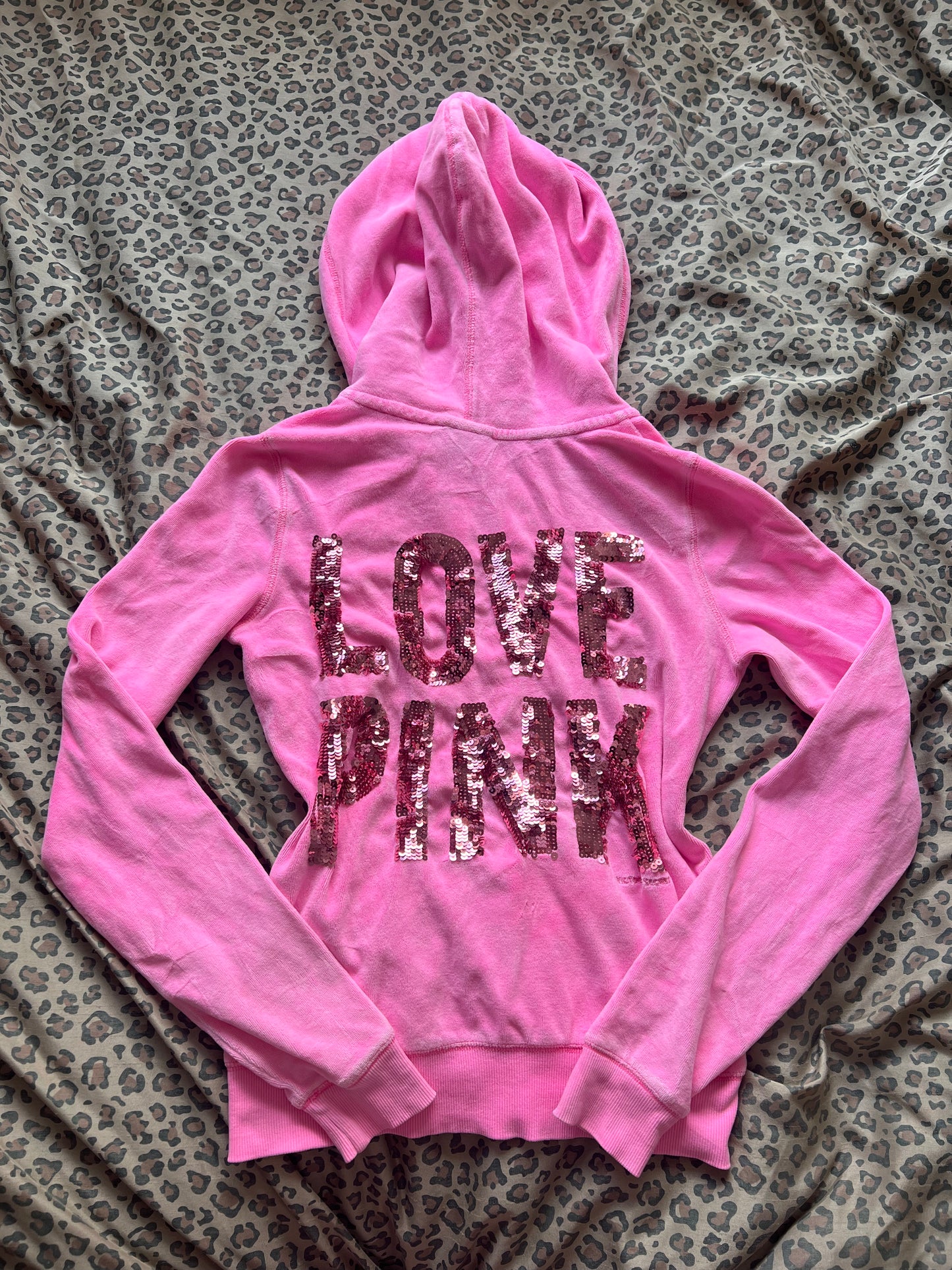 Victoria's Secret " Love Pink "  Hot Pink Set