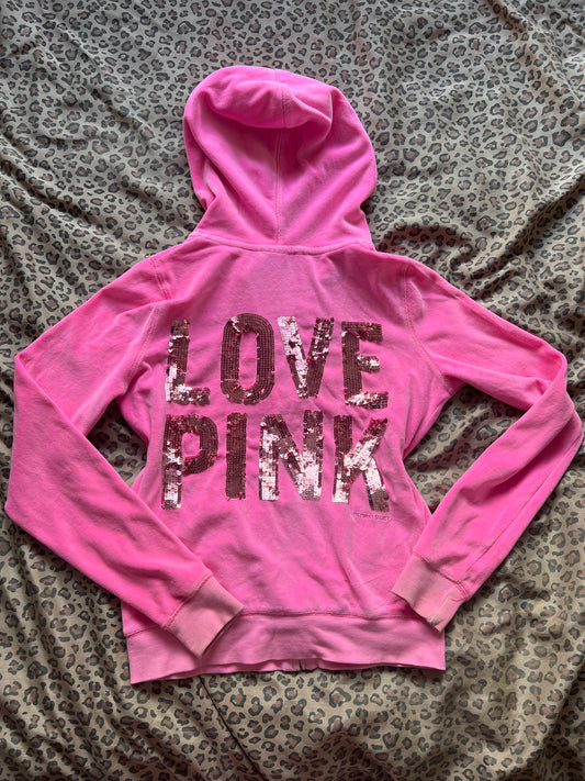 Victoria's Secret " Love Pink " Sequin Jacket