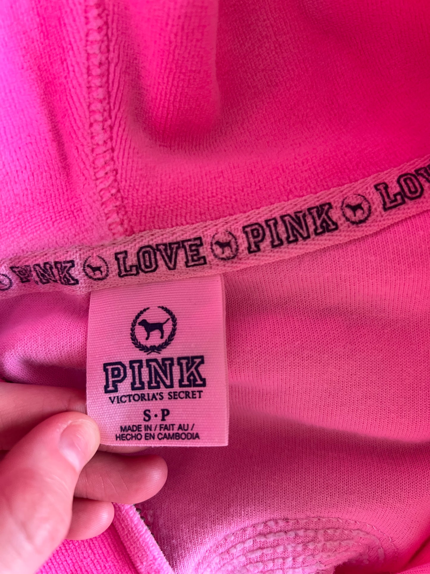 Victoria's Secret " Love Pink " Sequin Jacket