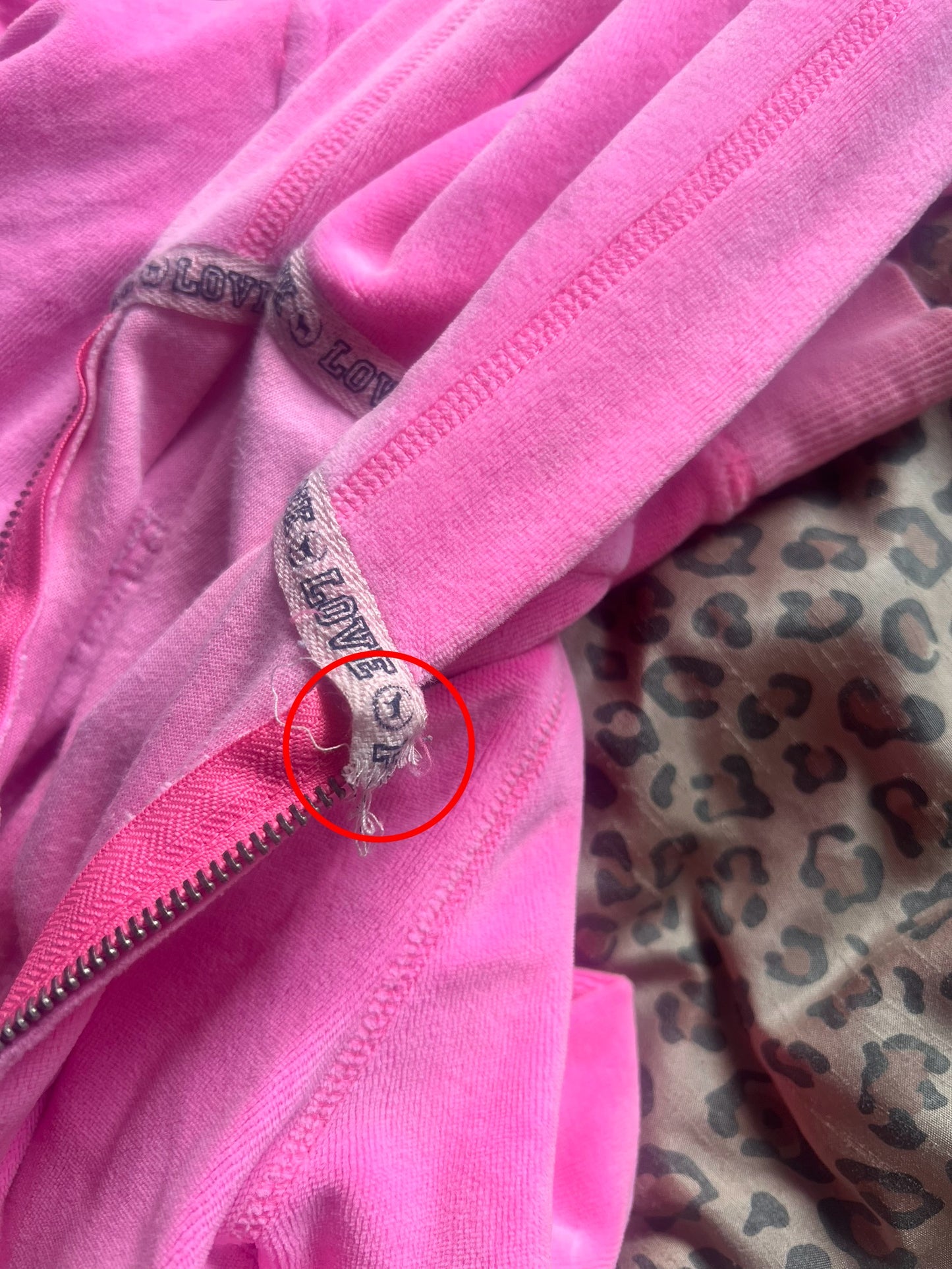 Victoria's Secret " Love Pink "  Hot Pink Set