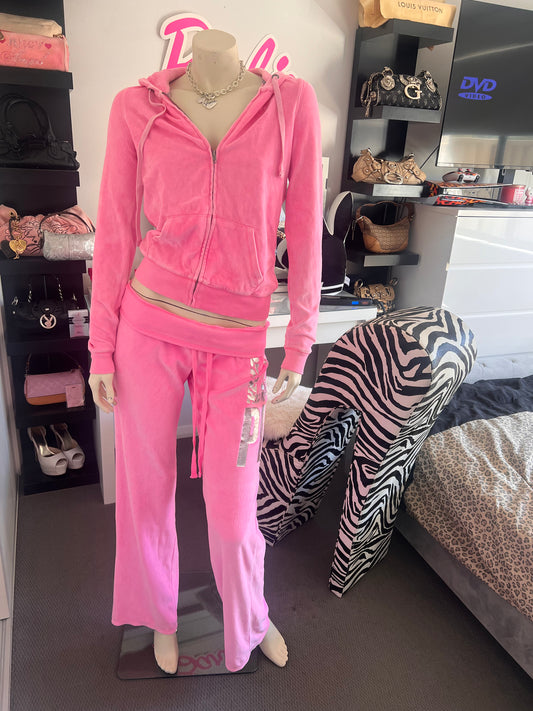 Victoria's Secret " Love Pink "  Hot Pink Set